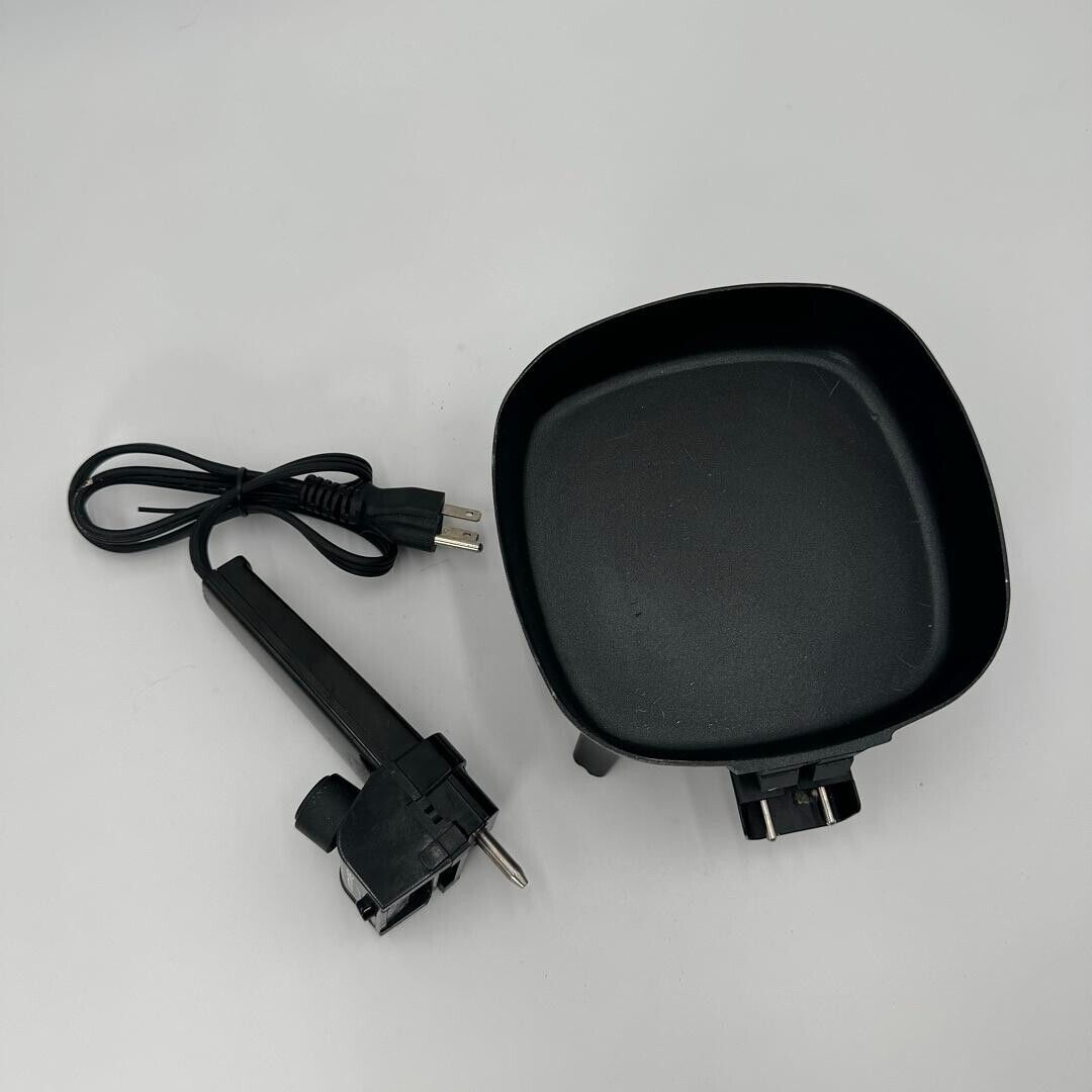 Brentwood Appliances 6" Electric Skillet Sk-45 2 part Portable Black Non Stick