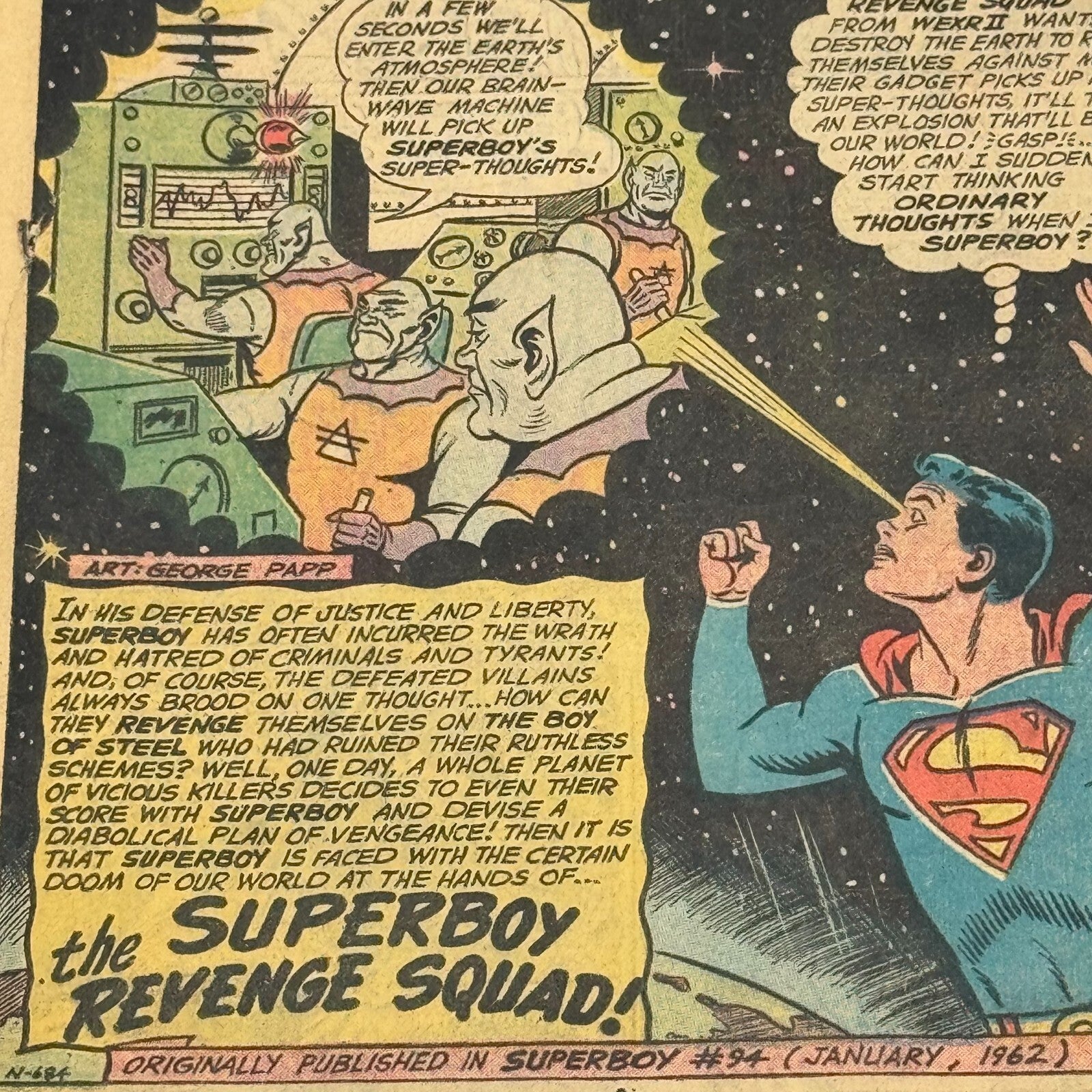 3 DC Comics Super Boy #94 1962 Superman Action Batman Deathmask 1973 - No Covers