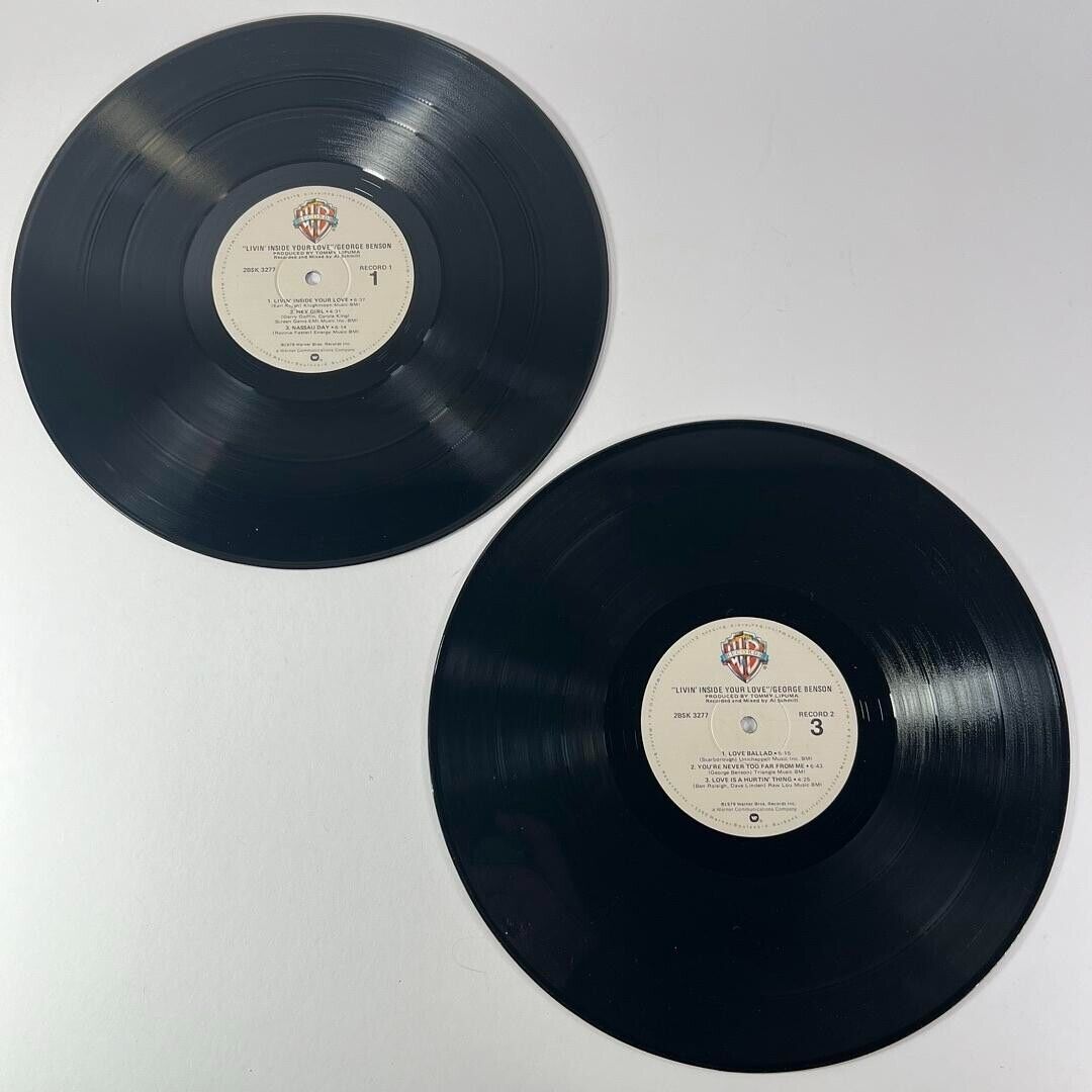 George Benson – Livin' Inside Your Love 2 Vinyl LP Warner Bros Records 2BSK 3277