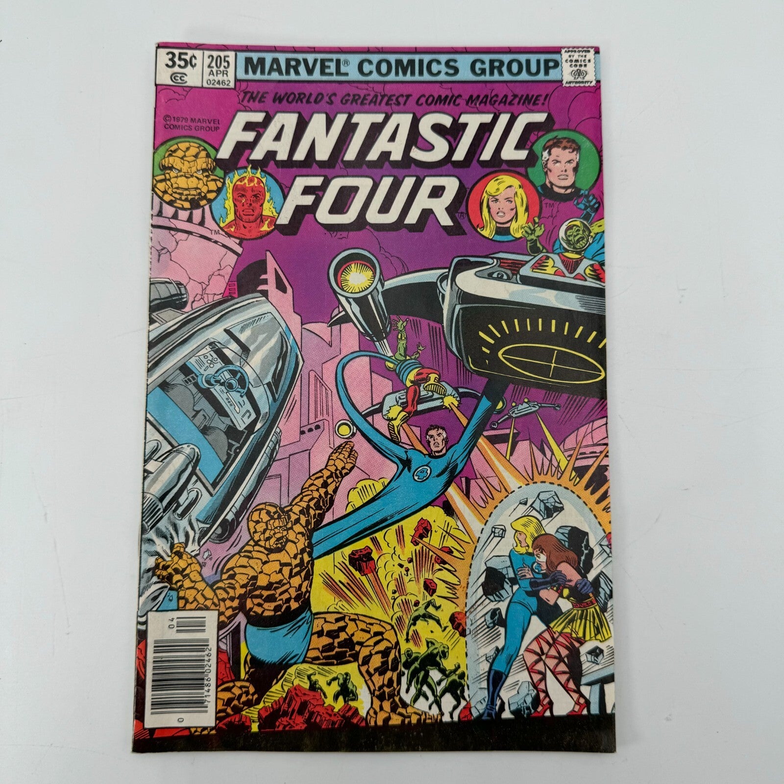 Lot of 4 Fantastic Four Vintage Marvel Comics Issues 83 203 204 205 Magneto
