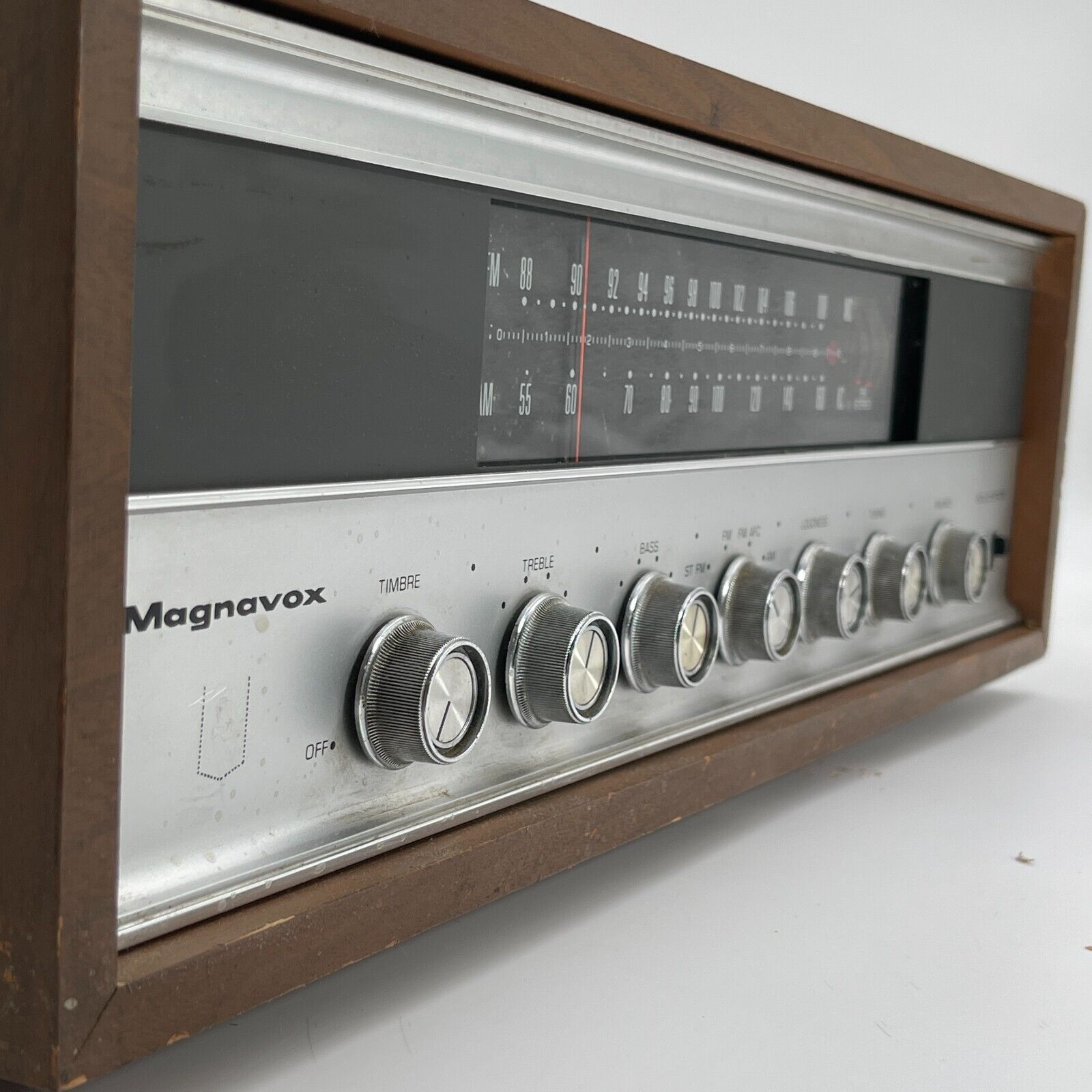 Vintage Magnavox FM/AM Solid State Receiver - Power Tested