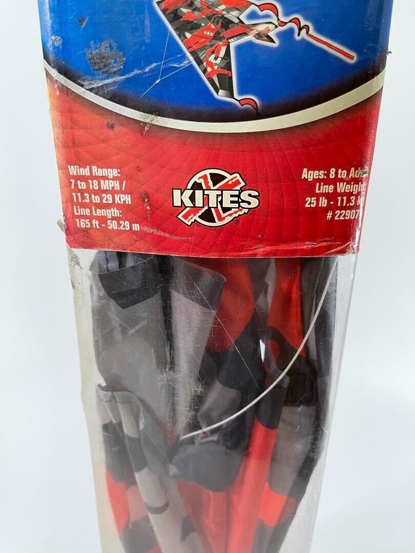 Nighthawk F-117 Stealth 3-D Nylon Kite 52" Wingspan SPINTAILS EASY TO ASSEMBLE
