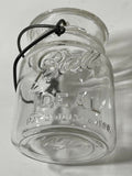 Ball (Clear) 5" Tall Mason Jar (With Lid & Seal) Pat'd July 4 1908 - LOT OF 13
