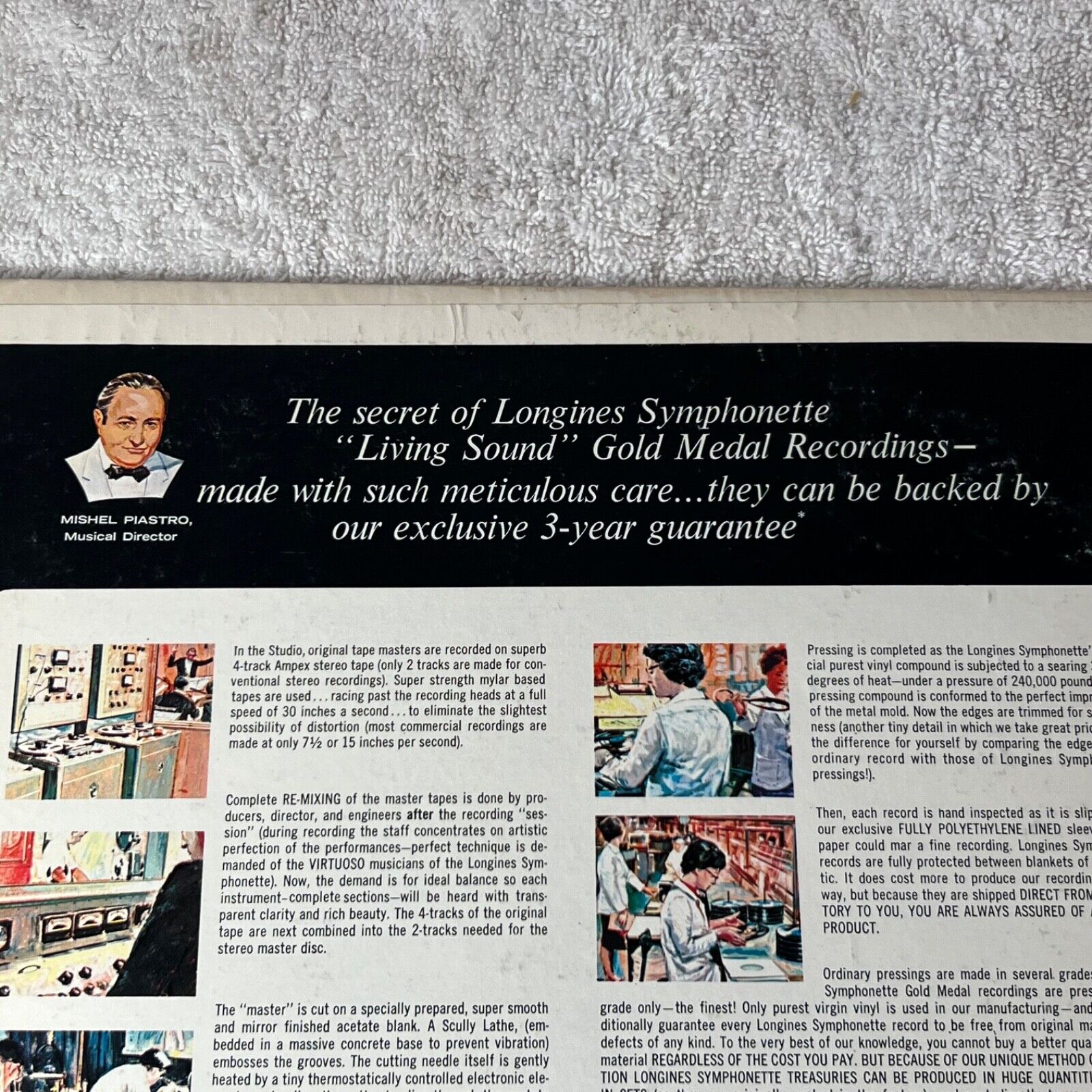 A Longines Symphonette Collectors Edition The Nostalgic Thirties LWS166 Vinyl LP