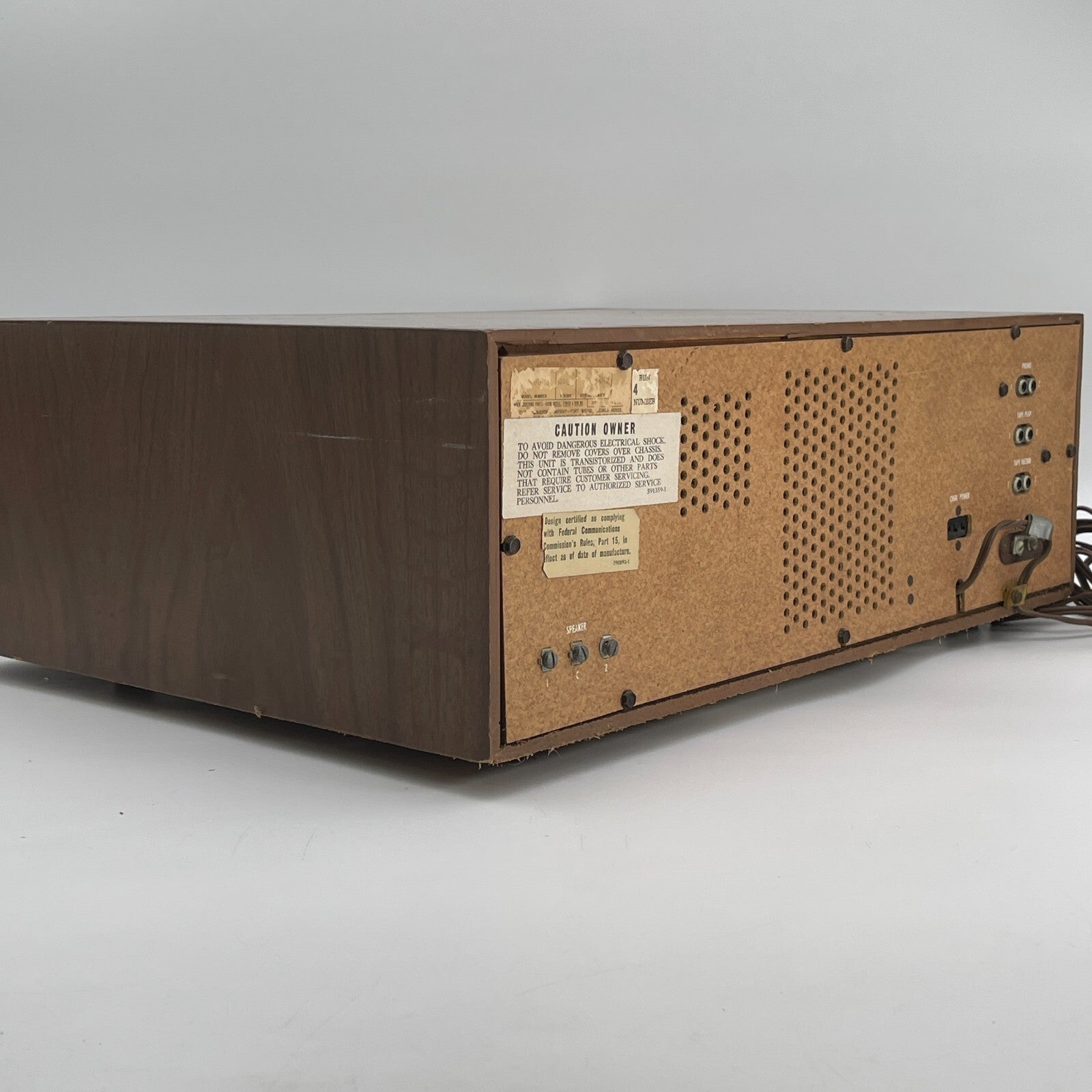 Vintage Magnavox FM/AM Solid State Receiver - Power Tested