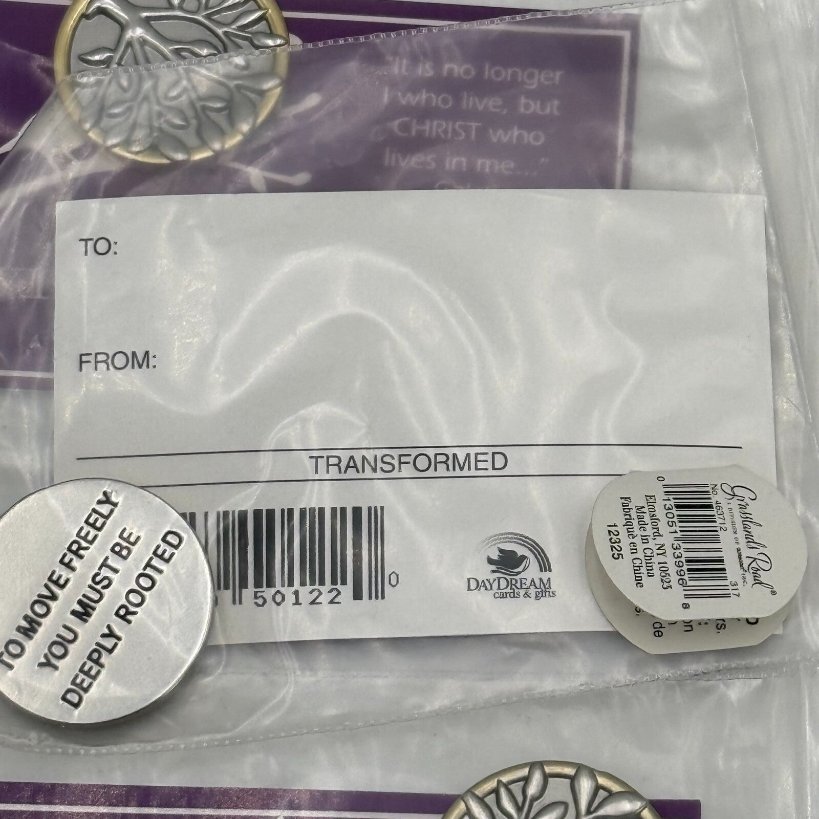 Lot of 6 Pocket Prayer Coins Blessed Change Praises Peace Hearts Bible Verse NWT