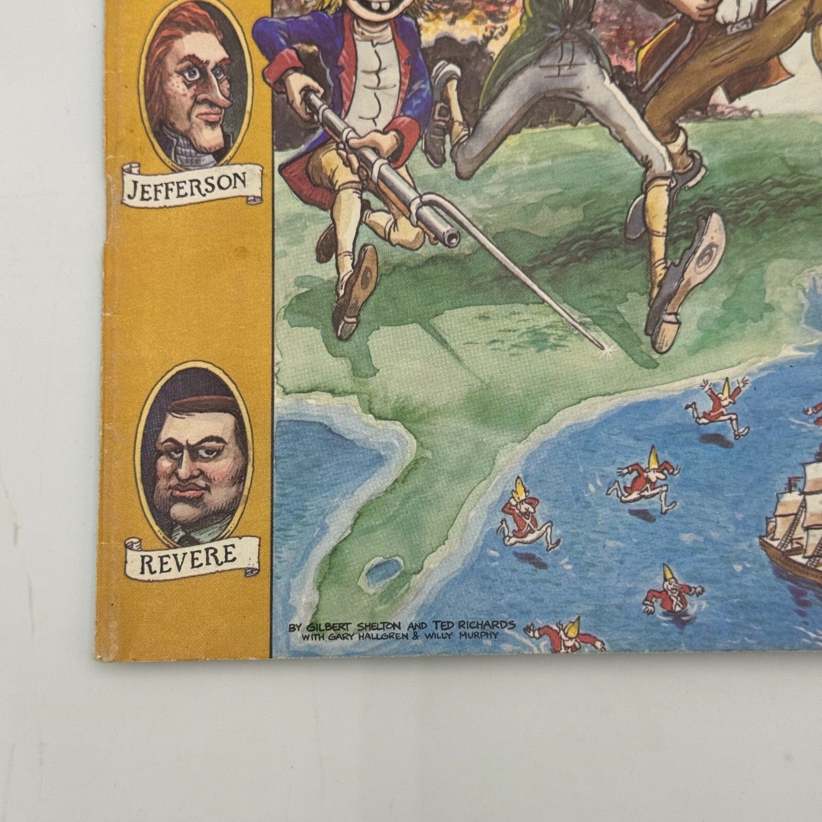 Give Me Liberty! A Revised History Of The American Revolution 1976 Rip Off Press