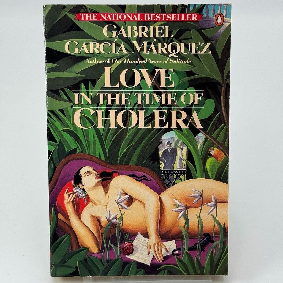 Love in the Time of Cholera by Gabriel García Márquez 1989 PAPERBACK BOOK