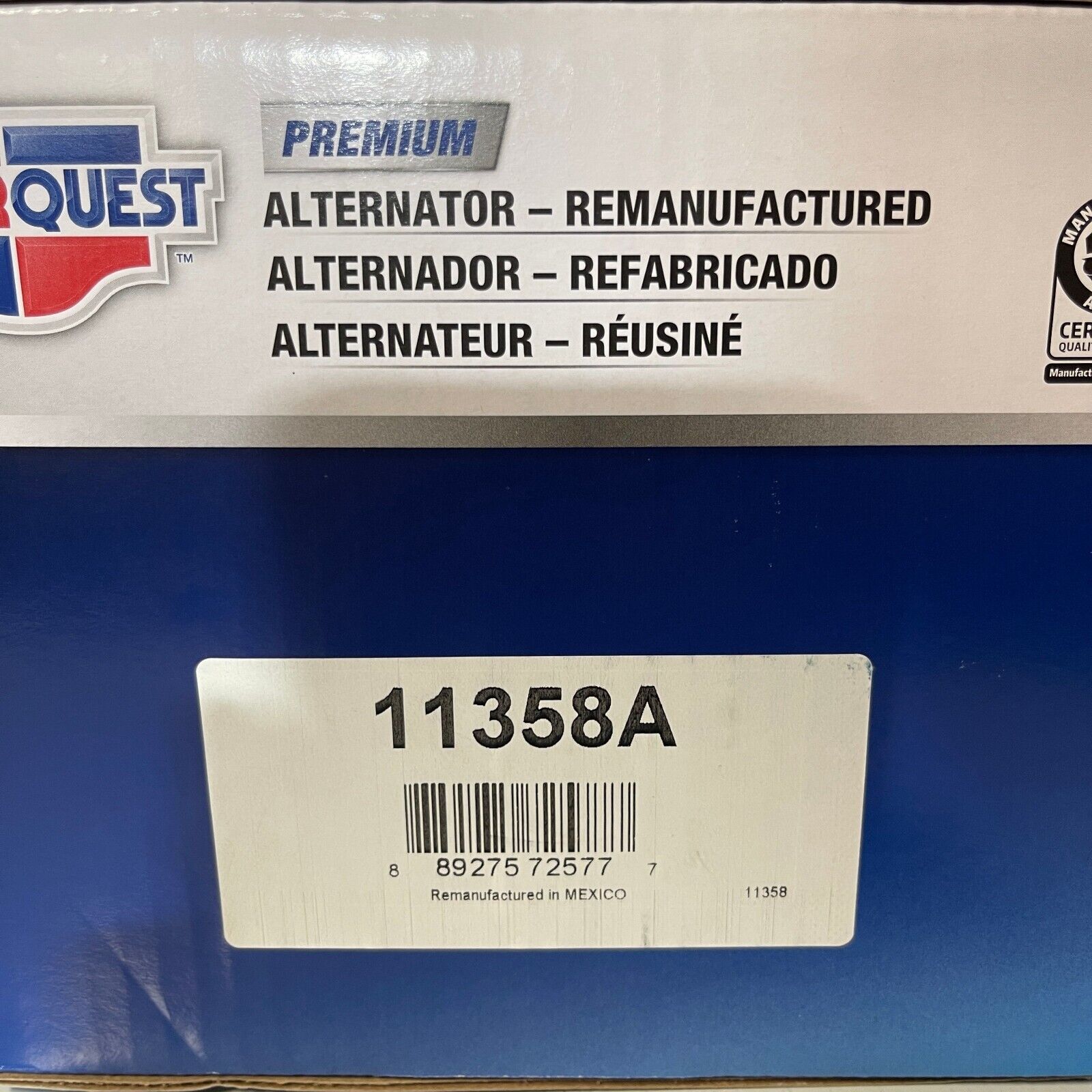 11358A Reman Carquest Alternator 180 Amps Fits 550i 650i 750i 750Li V8 4.8L