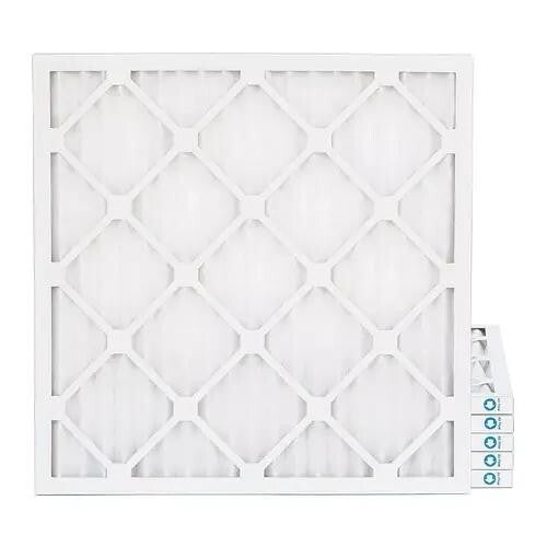 16X16X1 MERV 8 Pleated AC Furnace Air Filters. Case of 10