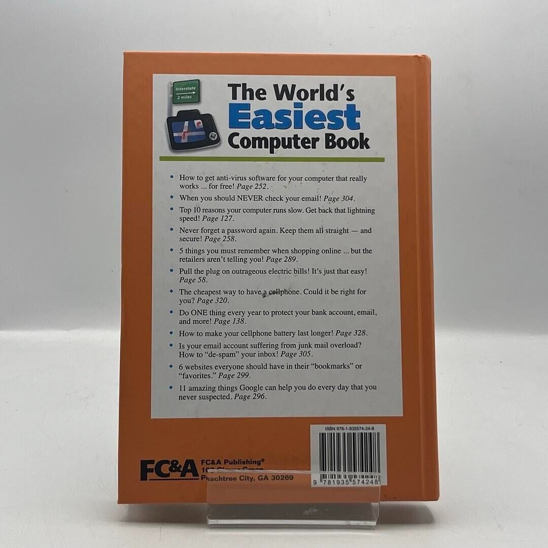 The World's Easiest Computer Book by The Editors of FC&A Publishing 2013 HC