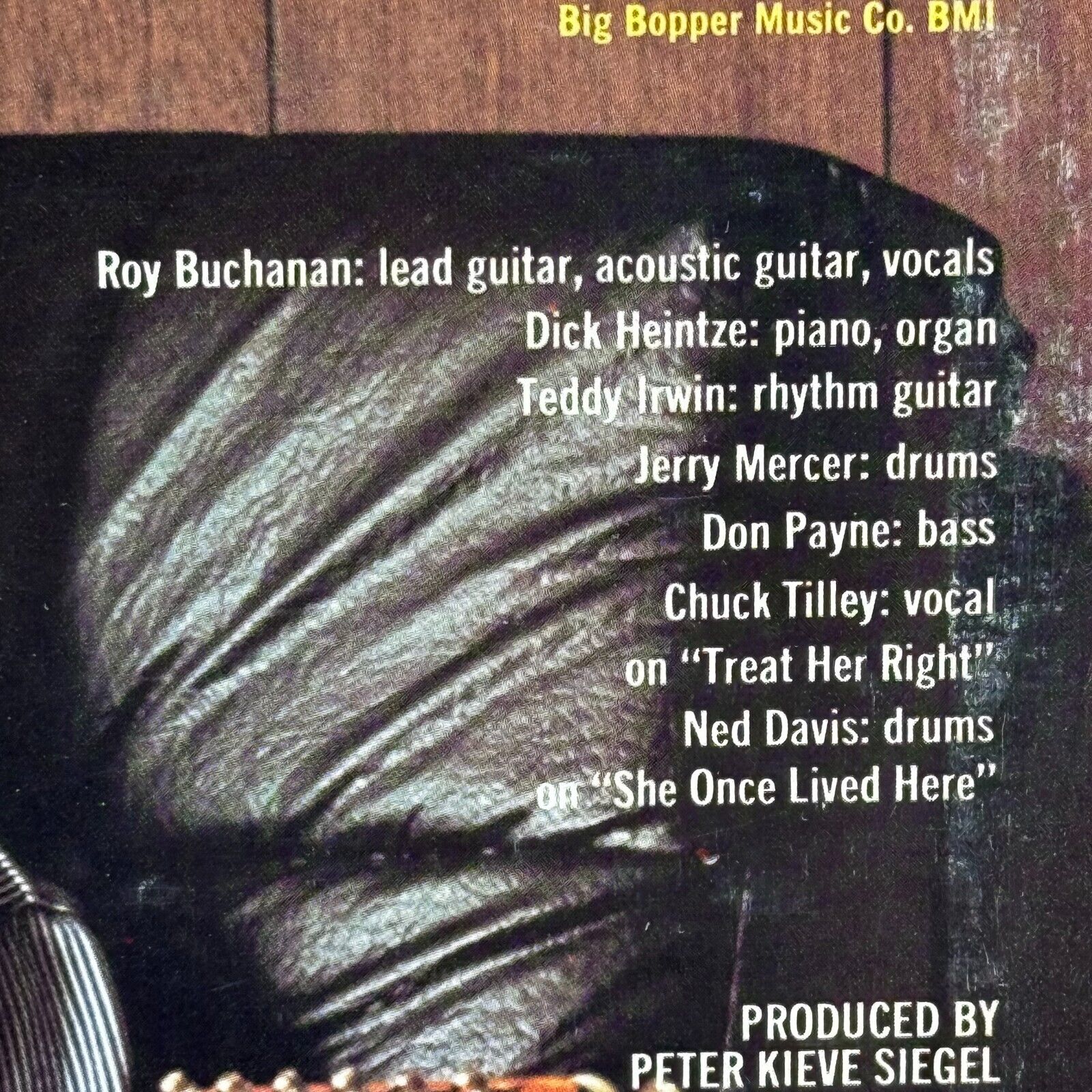 ROY BUCHANAN Second Album Vinyl LP 1973 POLYDOR PD-5046 Rare Promotion Copy