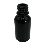 15ml (0.5 fl. oz) Boston Round Black Glass Bottles + Dropper Caps (Lot of 2700+)