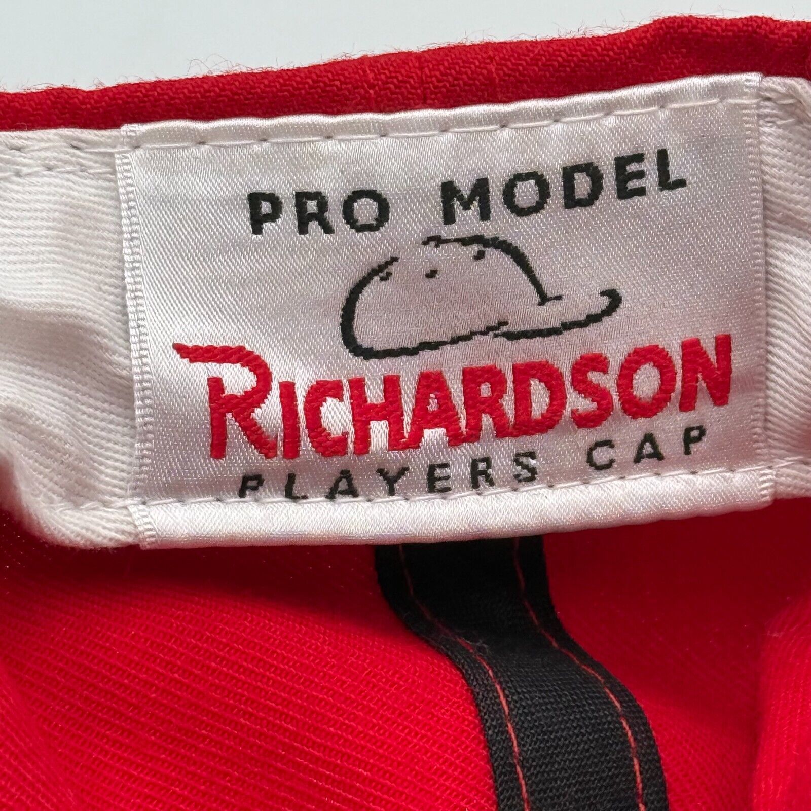 Richardson 512W Wool Serge Snapback Baseball Cap Vibrant Red Adjustable Men L