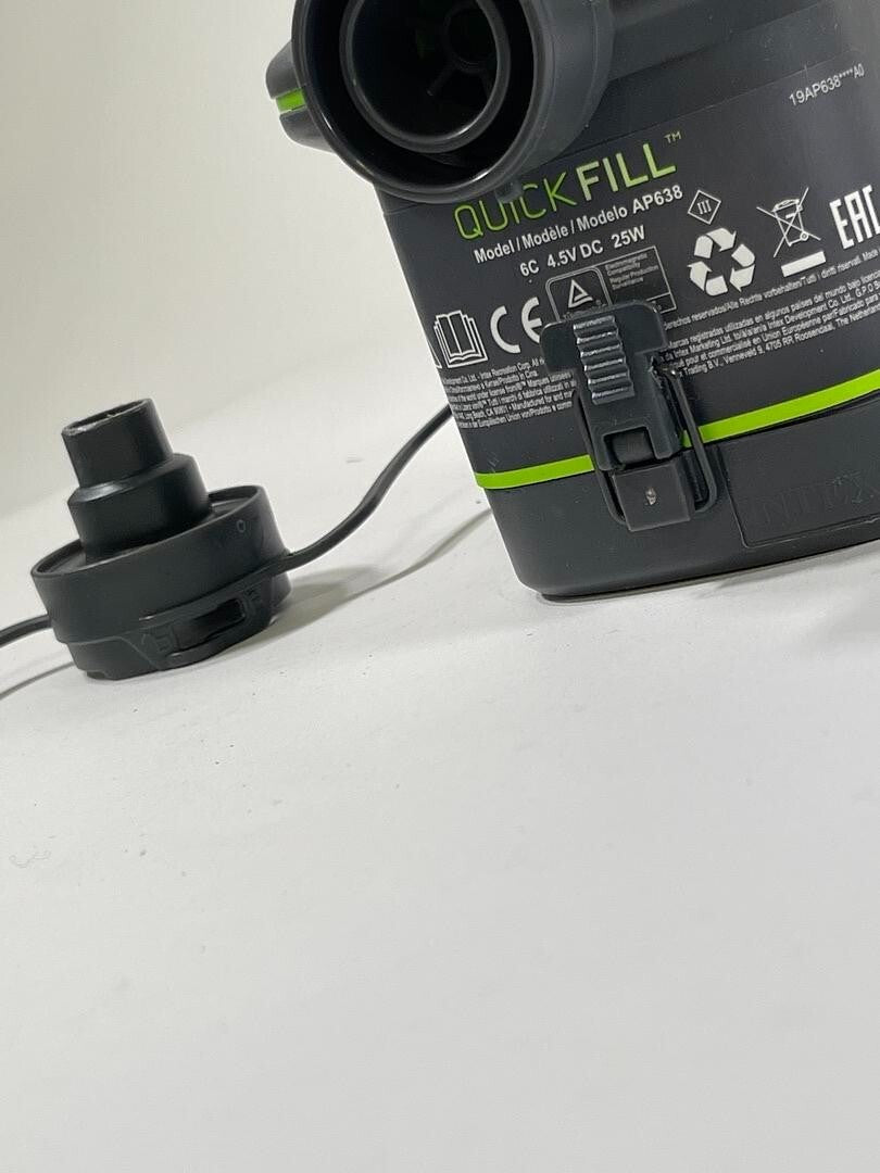Intex Quick Fill Battery 6c Air Pump Indoor Outdoor Model AP638