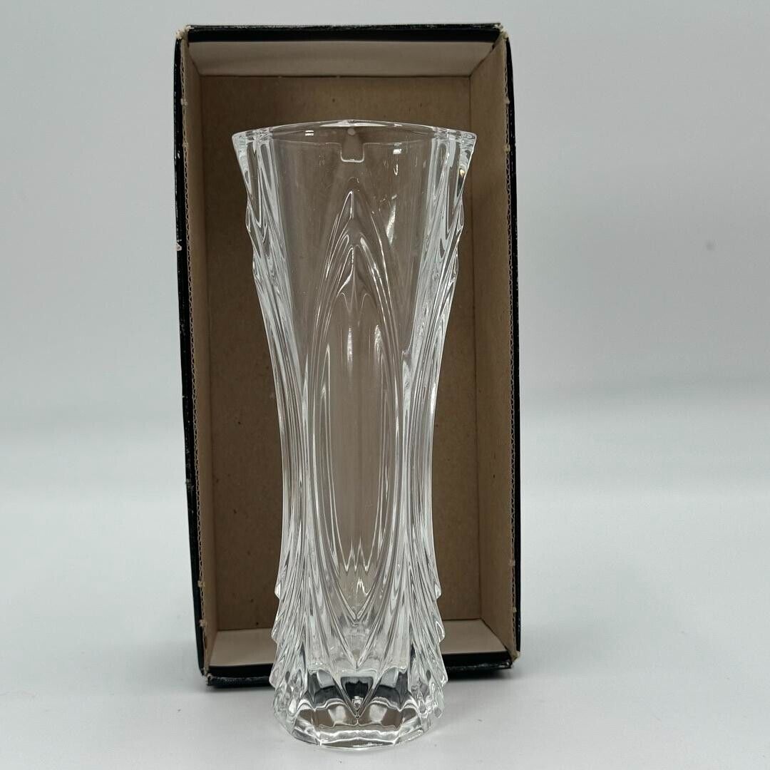 Vintage Royale Cristal D'Arques French Lead Crystal 7”  Vase NEW IN BOX