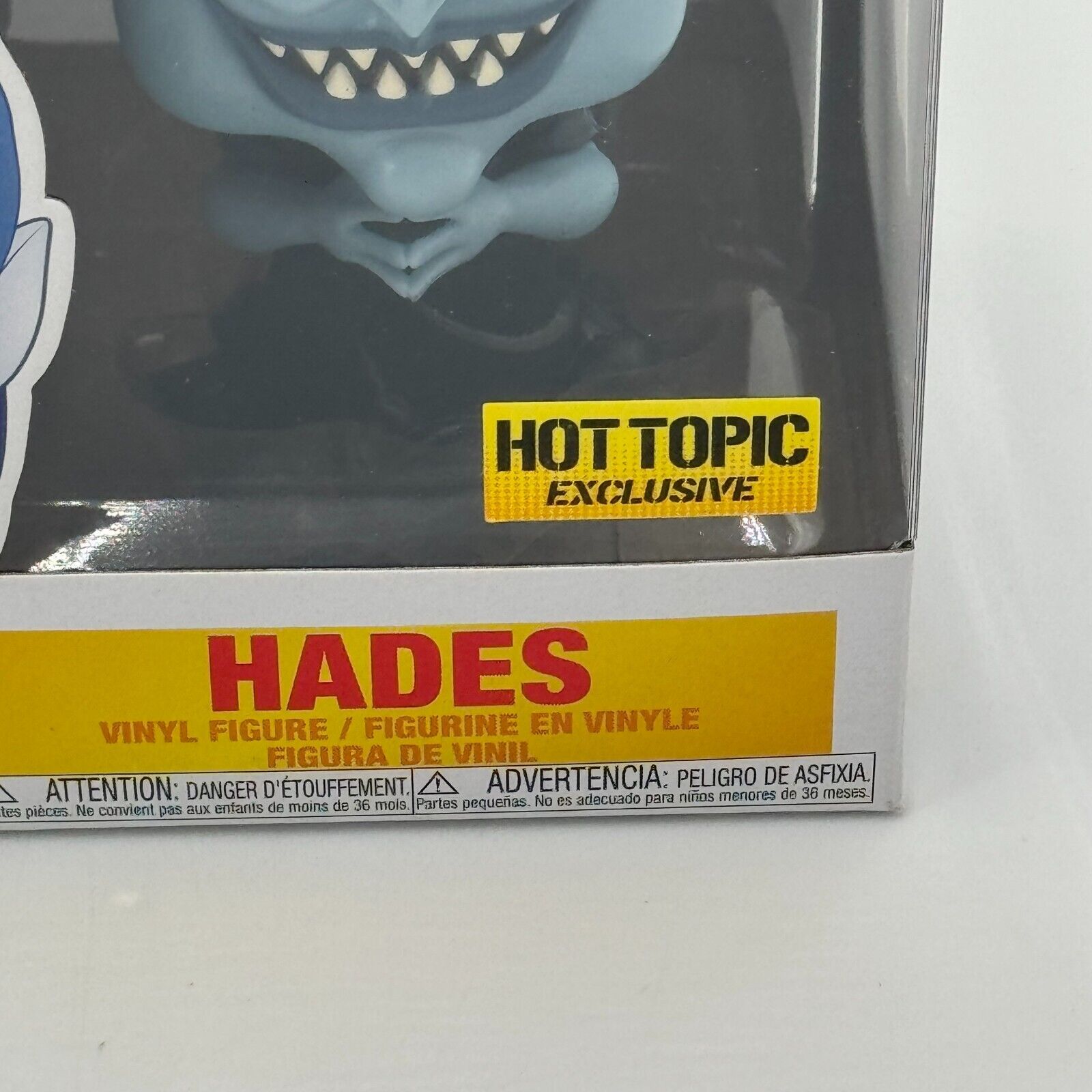 Funko Pop! Disney #381: Hades (Glow) Hot Topic Exclusive Vaulted Vinyl Figure NW