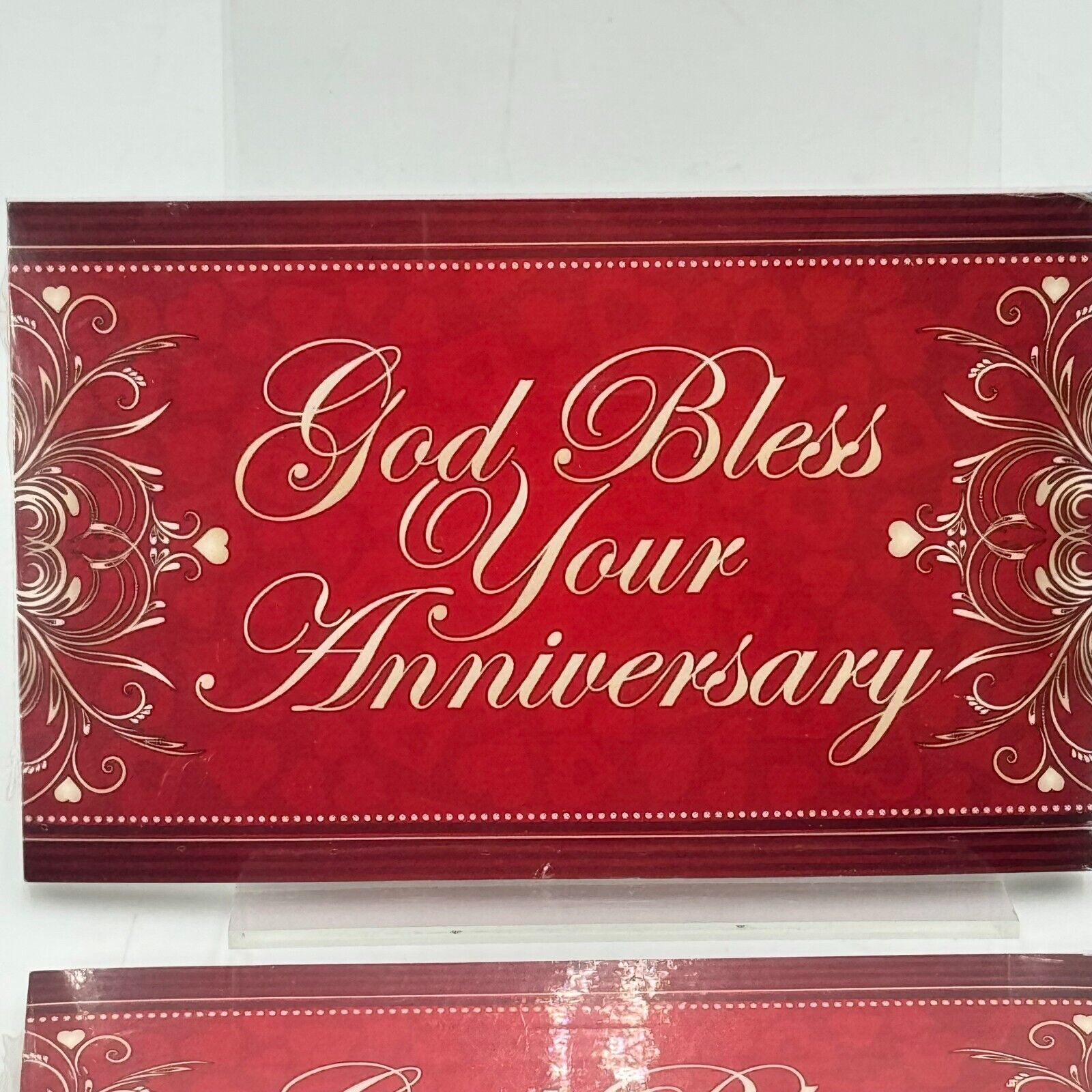 25 Years Silver Anniversary Celebration Gift Set Decor Cards Cross Heart New