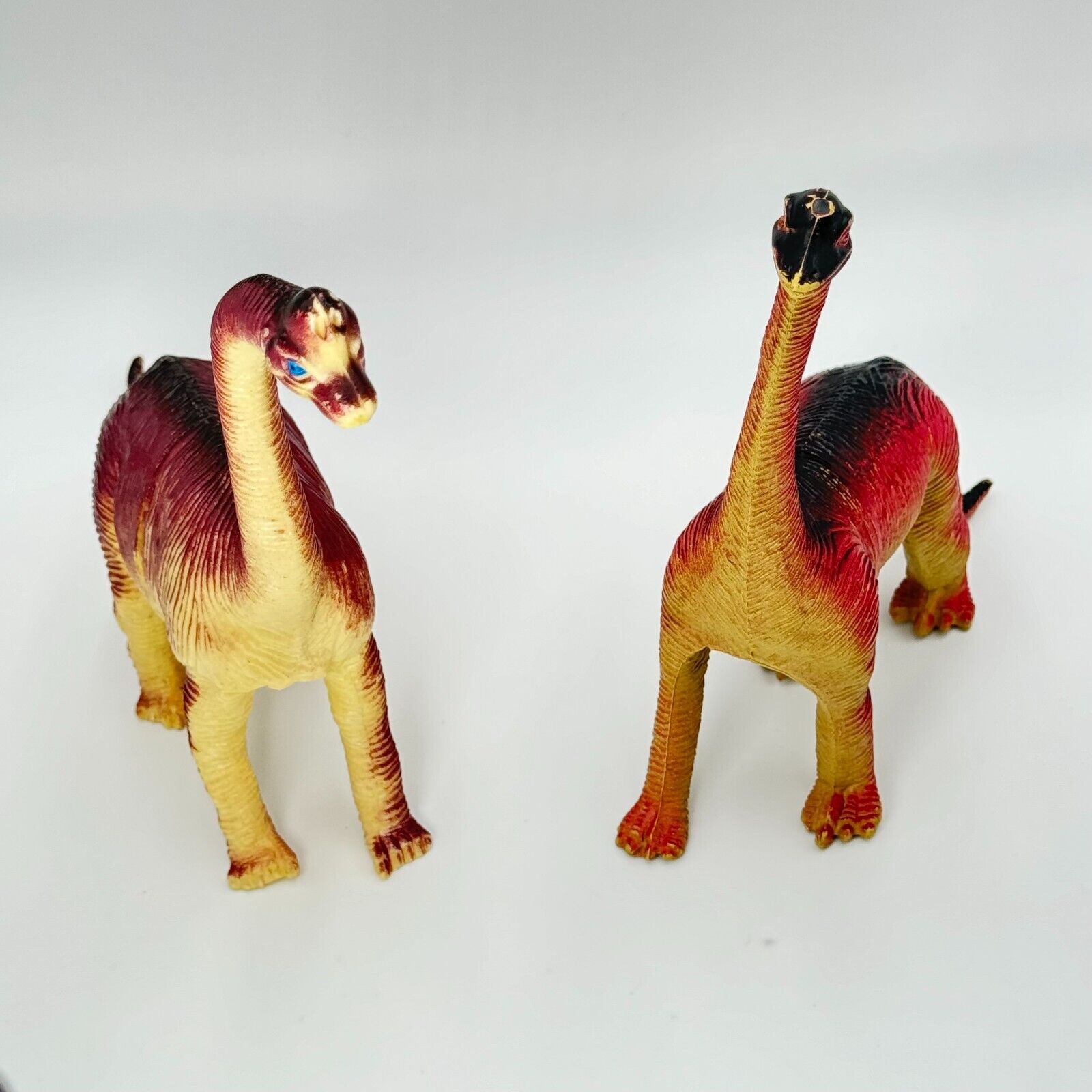 Huge Lot of Plastic Dinisaur Figures Assortment of Dinos Vintage Classic Kids To