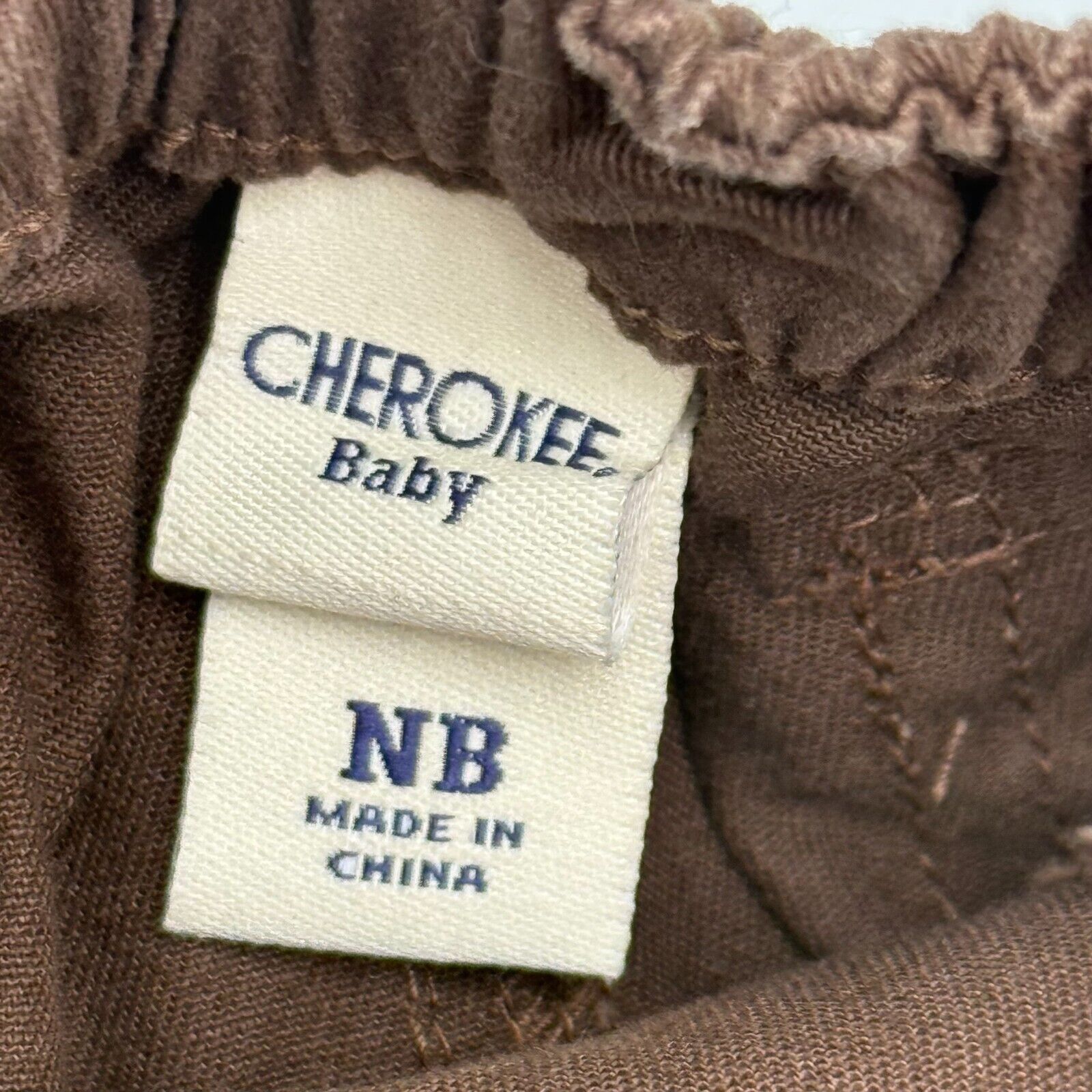 Lot of 3 NB Baby Clothes Newborn Cargo Shorts 0-3M Footie Leggings Blue Brown