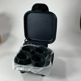 Dash Ice Blue Compact & Portable Egg Bite Maker With 4 Silicone Cups