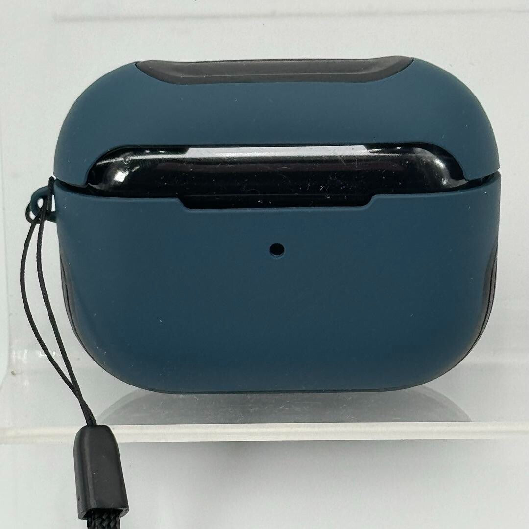 WITHIT SPORT COVER FOR APPLE AIRPOD PRO BLUESTONE & BLACK - SOFT SHOCK ABSORBENT