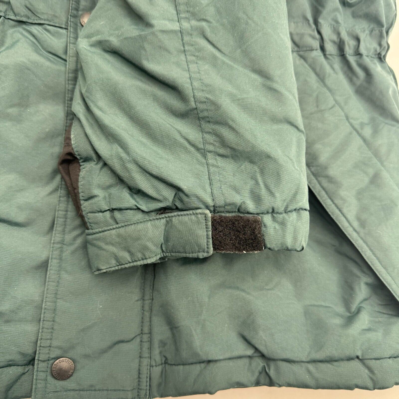 Performance Outfitters Winter Coat Warm Insulated Liner Green Black Adult Size S