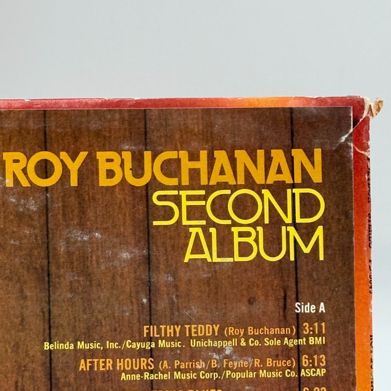 ROY BUCHANAN Second Album Vinyl LP 1973 POLYDOR PD-5046 Rare Promotion Copy