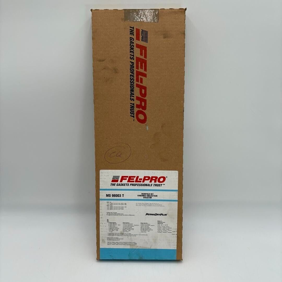 FEL-PRO MS 98003 T Intake Manifold Gasket Set