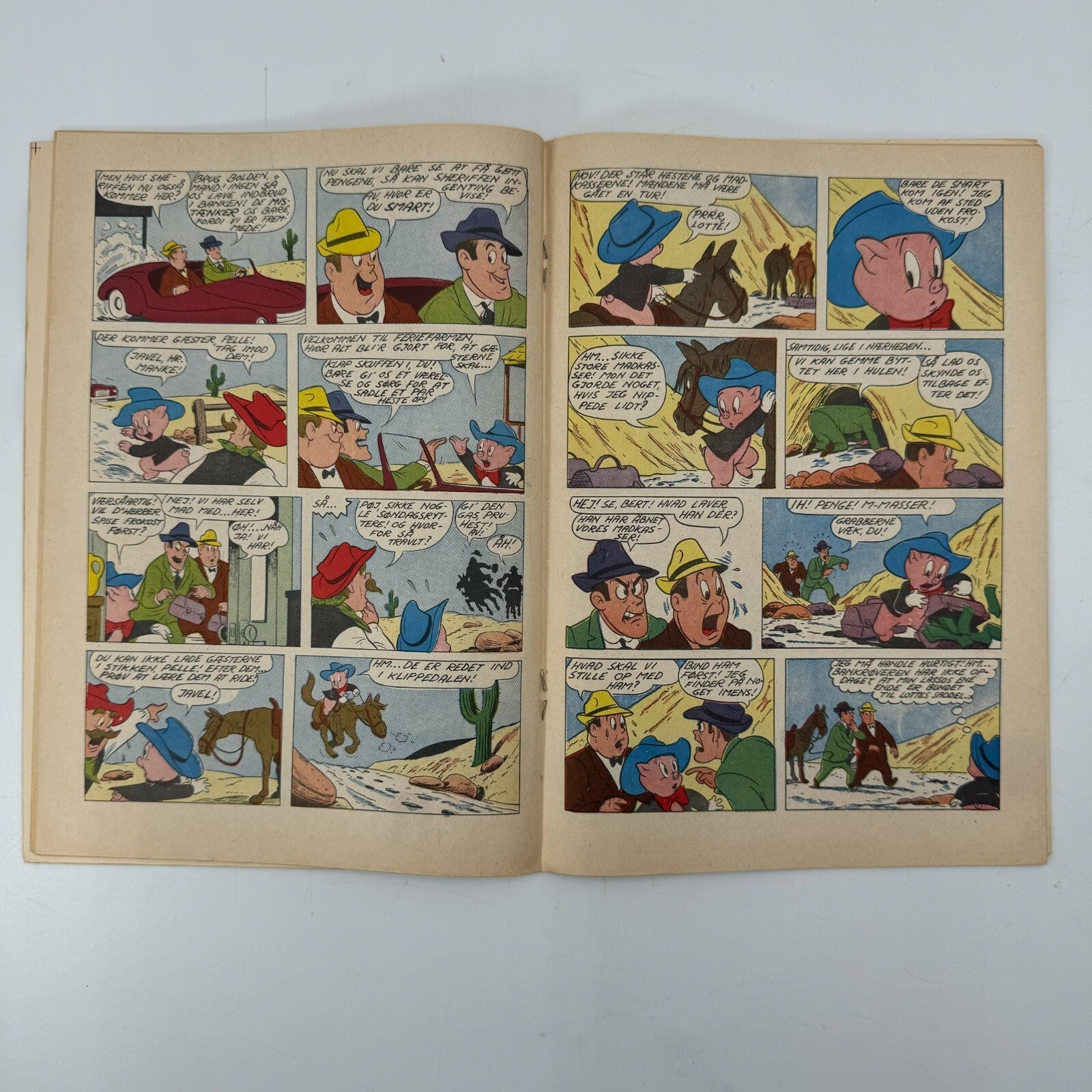 Danish 1960 DAFFY Comic 3 & 6 Sylvester Tweety Bugs Bunny Coyote Roadrunner