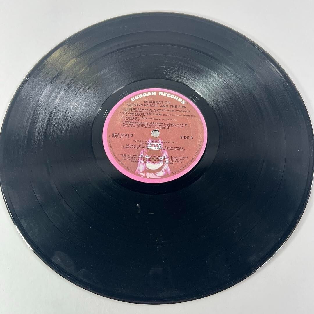 Gladys Knight & The Pips – Imagination Vinyl LP 1973 Buddah Records – BDS 5141