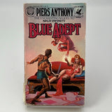 The Apprentice Adept Book 2: Blue Adept by Piers Anthony 1987 PAPERBACK BOOK