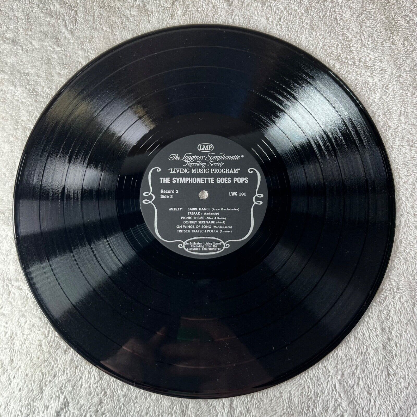 A Longines Symphonette Collectors Edition The Nostalgic Thirties LWS166 Vinyl LP