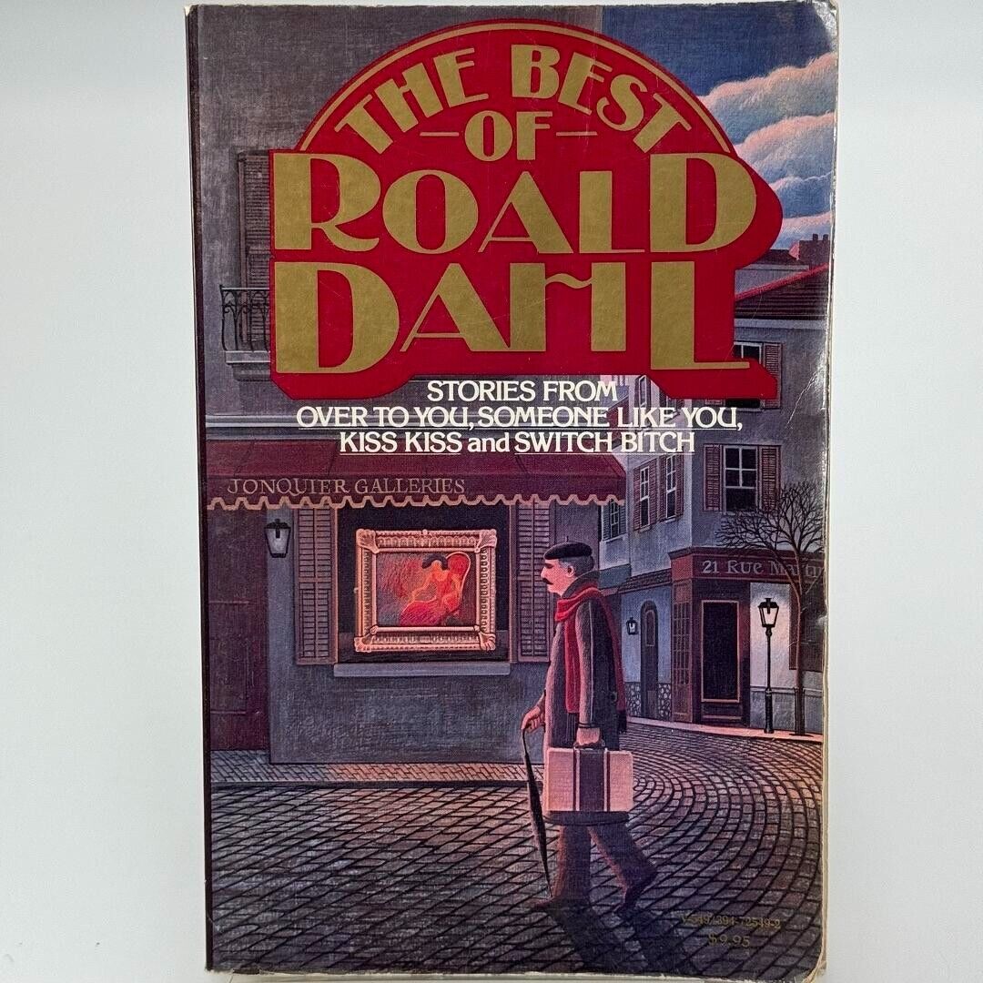 The Best of Roald Dahl Stories Famous British Author 1978 VINTAGE PAPERBACK BOOK