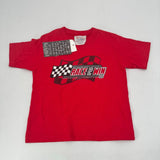 Hanes Play Wear Kids Race 2 Win Trendy Crewneck T-Shirt Red Size 2T NWT