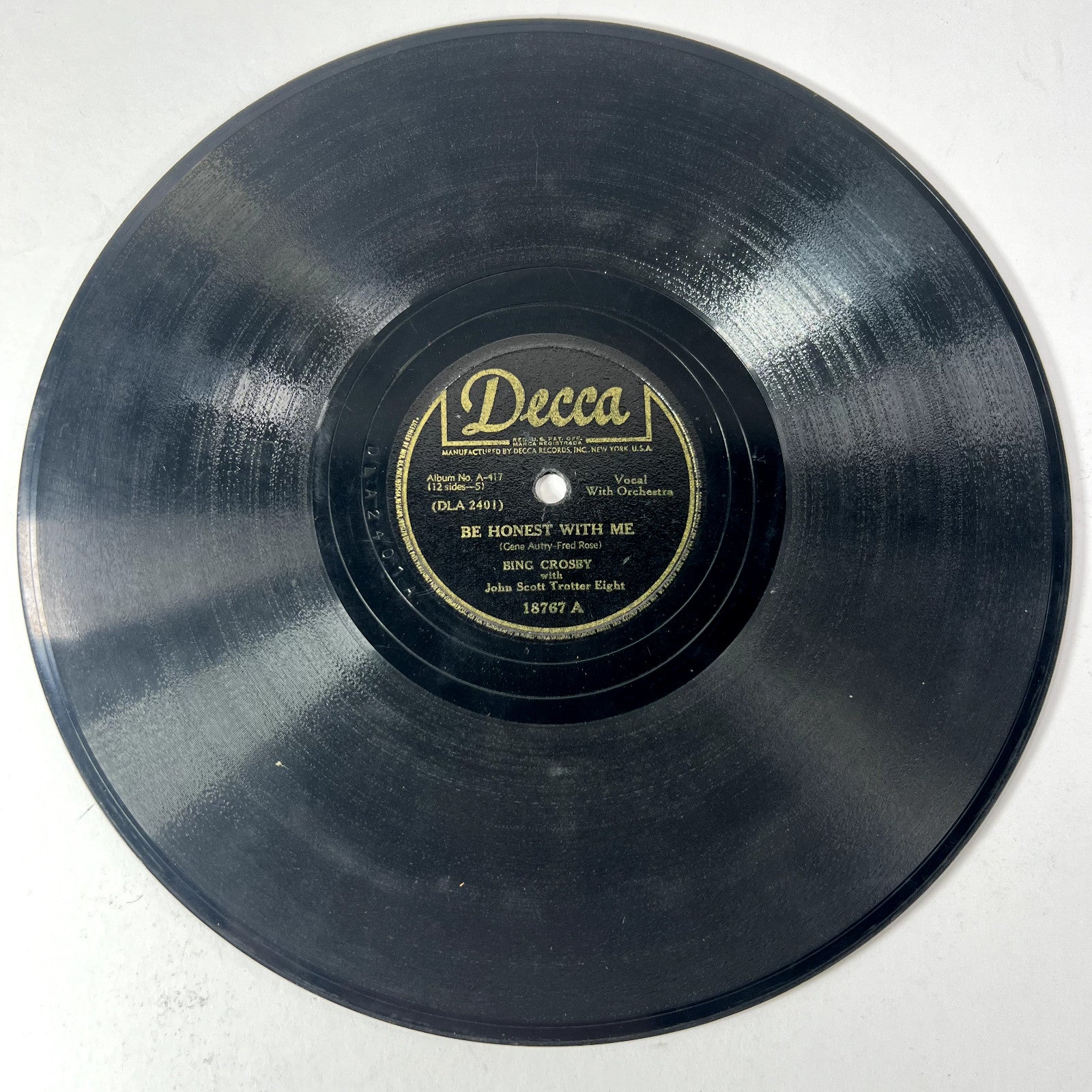 Rare Vintage Vinyl Collection Set of 9 78rpm 10" Records Various Artists/Titles