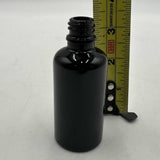 50ml (1.69 fl. oz) Boston Round Black Dropper Bottles (Lot of 4,200+ bottles)
