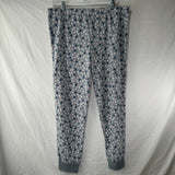 Jaclyn Intimates Womens Multicolor Polka Dot Pajama Set Gray Size XL NWT