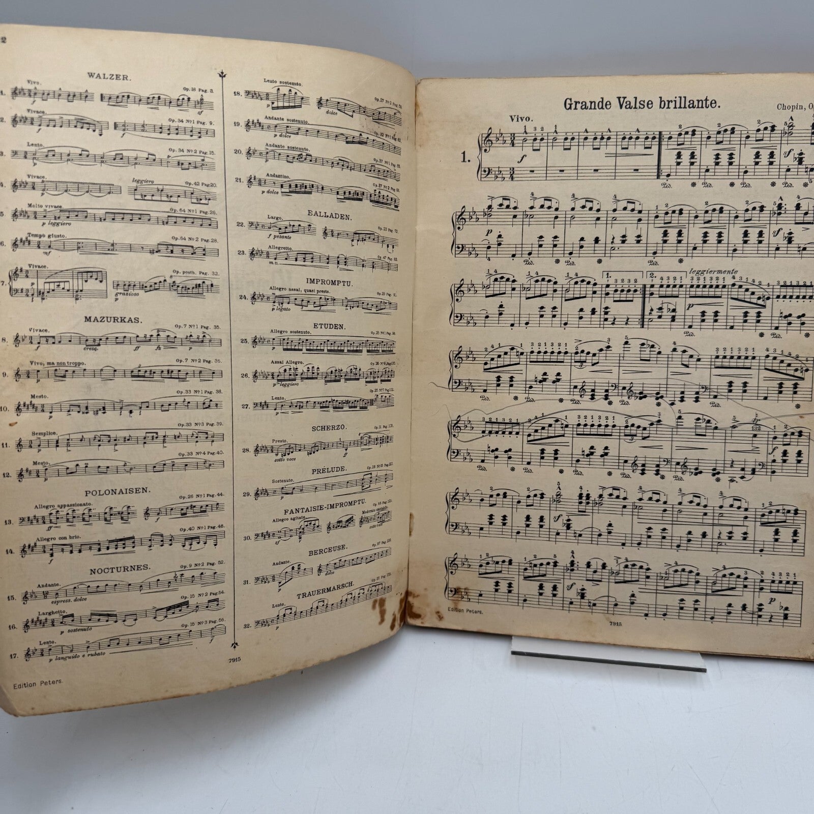 Lot of 5 Piano Sheet Music Books Theodore Presser Clementi Sonatinas Chopin