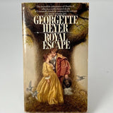 Historical Romances Book 7: ROYAL ESCAPE by Georgette Heyer 1970 PAPERBACK BOOK