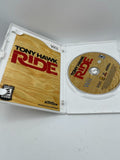 Wii Activision Tony Hawk Ride Video Game - COMPLETE SET WITH CASE AND MANUAL