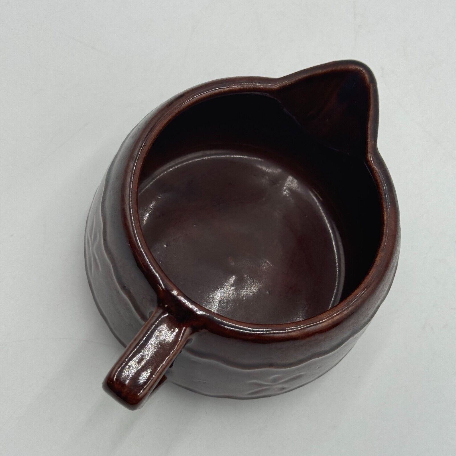 10pc Set Marcrest Daisy Dot Brown Ceramic Creamer Salt Pepper Shaker Coffee Mug