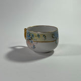 Vintage Victorian Era Japanese Hand Painted Pierce Teacup