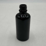 50ml (1.69 fl. oz) Boston Round Black Dropper Bottles (Lot of 4,200+ bottles)