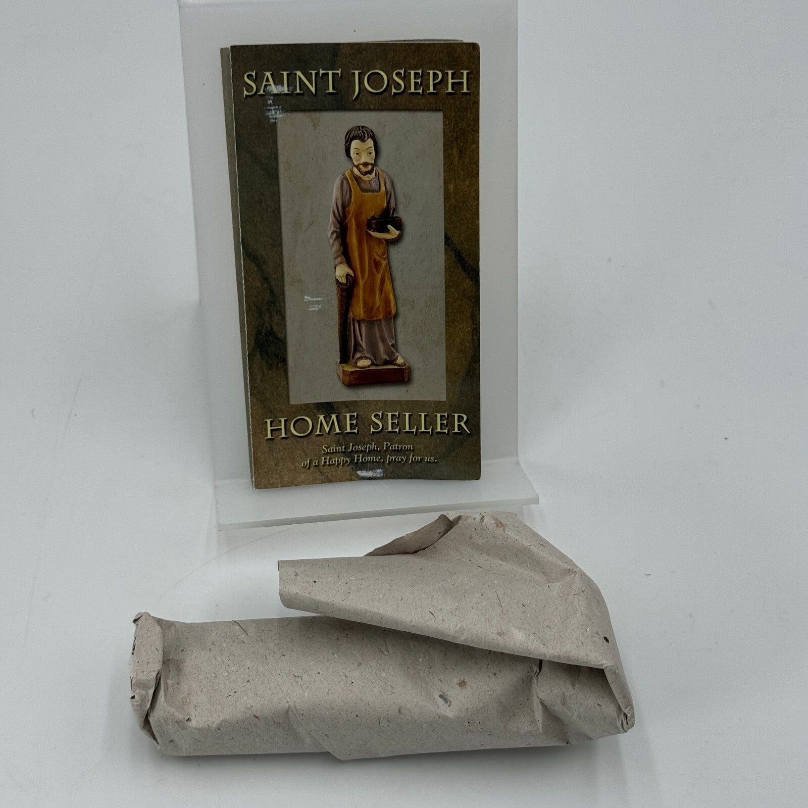 Saint Joseph Home Seller by Christian Brands 5” Wood Figurine