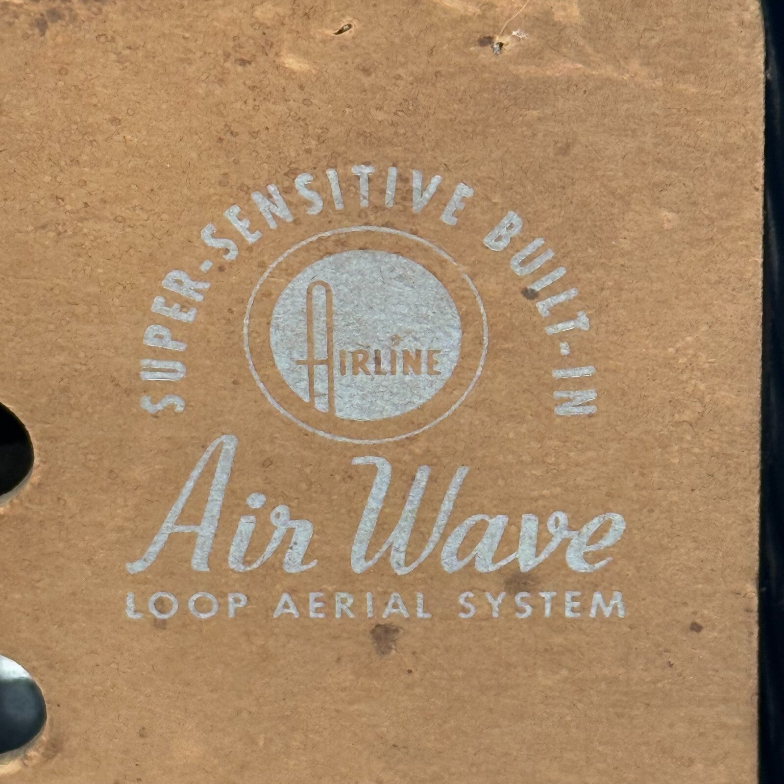 Wards Airline Radio Extremely Rare Model 24BR-734B Loop Aerial System Tested