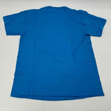 Kerusso Kids Medium Crewneck Blue Printed Fox & Crazy About Jesus T-Shirt NWT