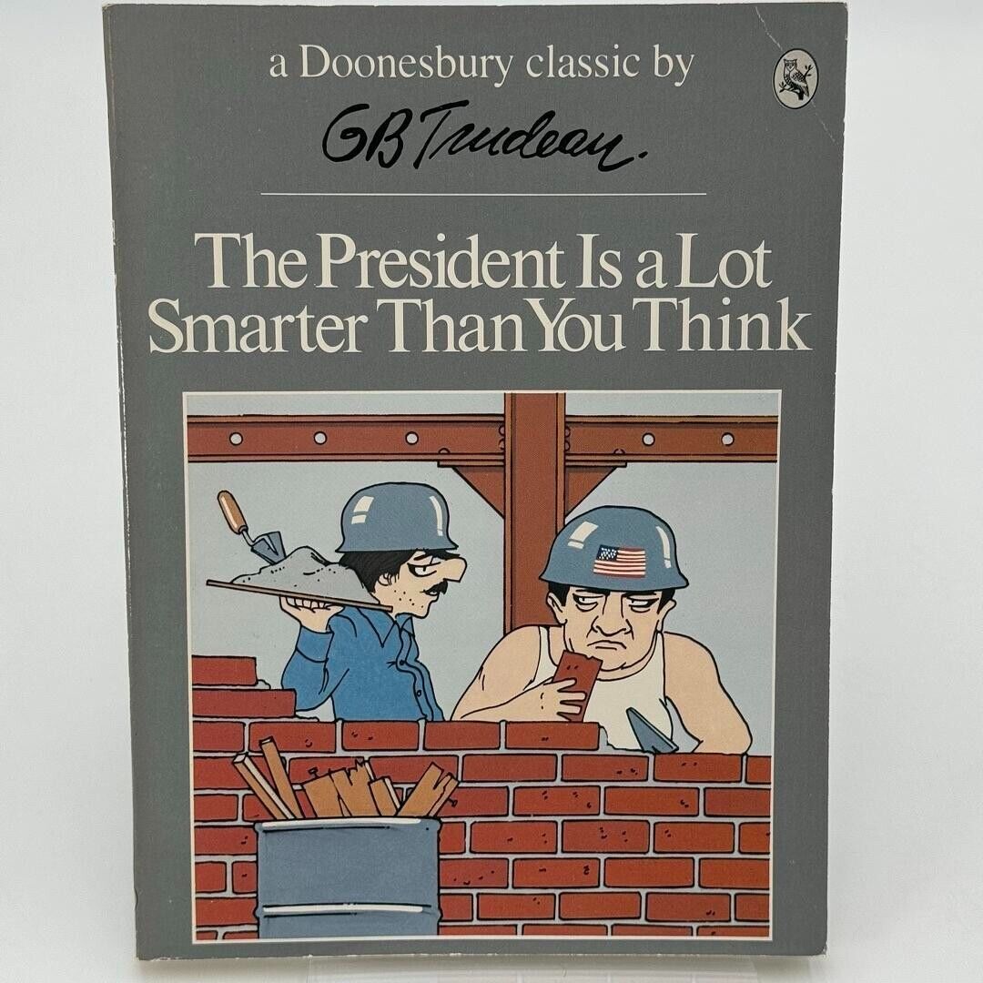 Doonesbury Classics by G B Trudeau Box Set of 4 Comic Book Strips Vintage 1970s