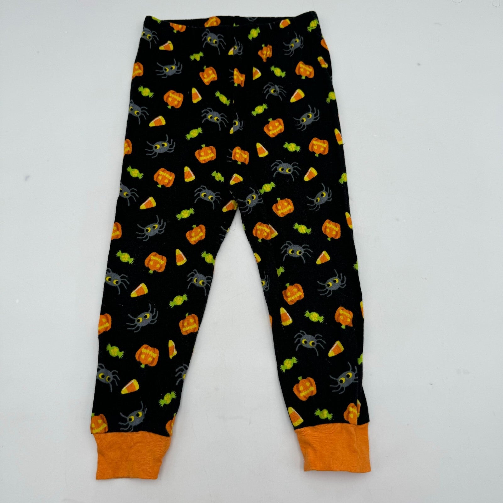 2 pc Paw Patrol Kids Pajama Set Halloween Howl Pumpkin Candy Toddler Size 4T