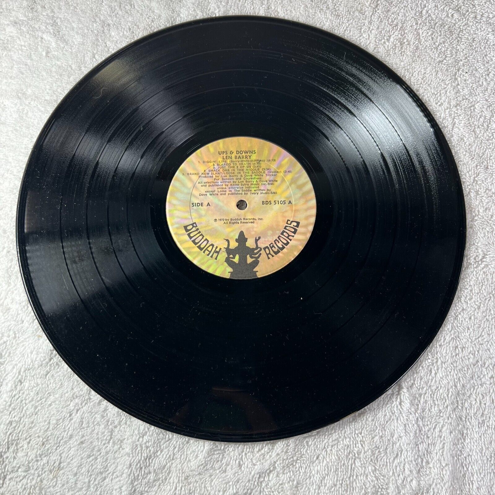 Len Barry – Ups And Downs Vinyl LP US 1972 Buddah Records – BDS 5105 POP MUSIC